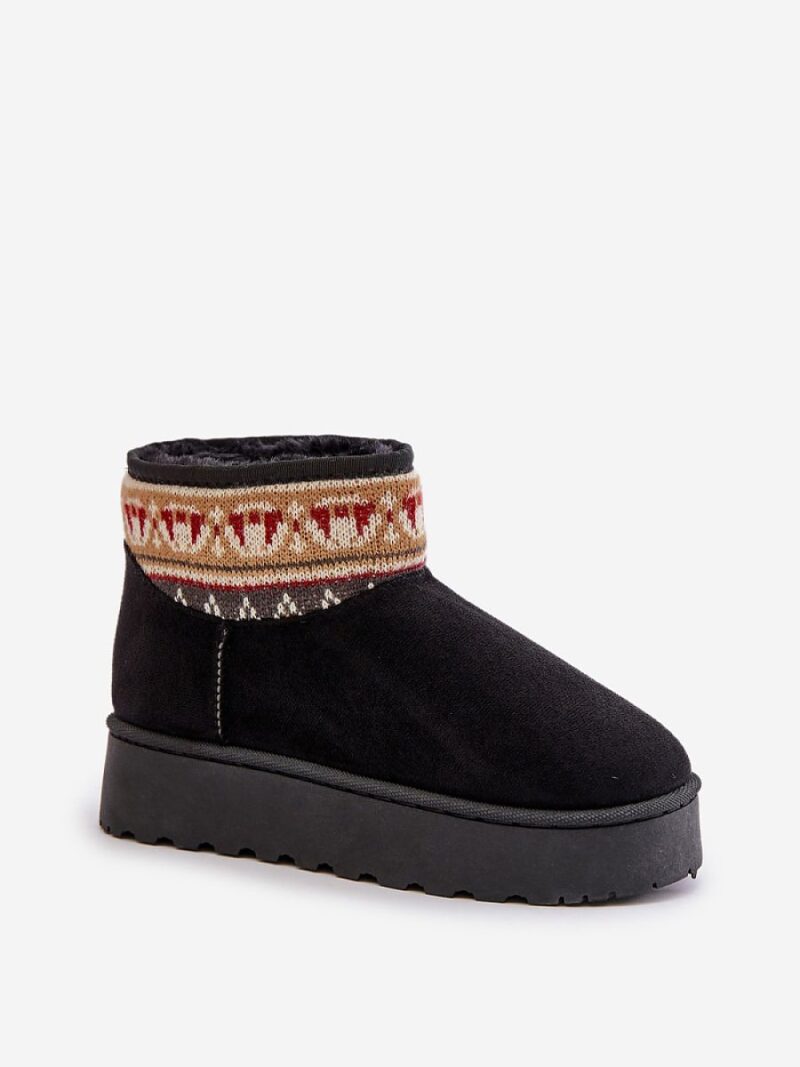 Śniegowce Model Avatharia 20226-4A Black - Step in style - obrazek 2