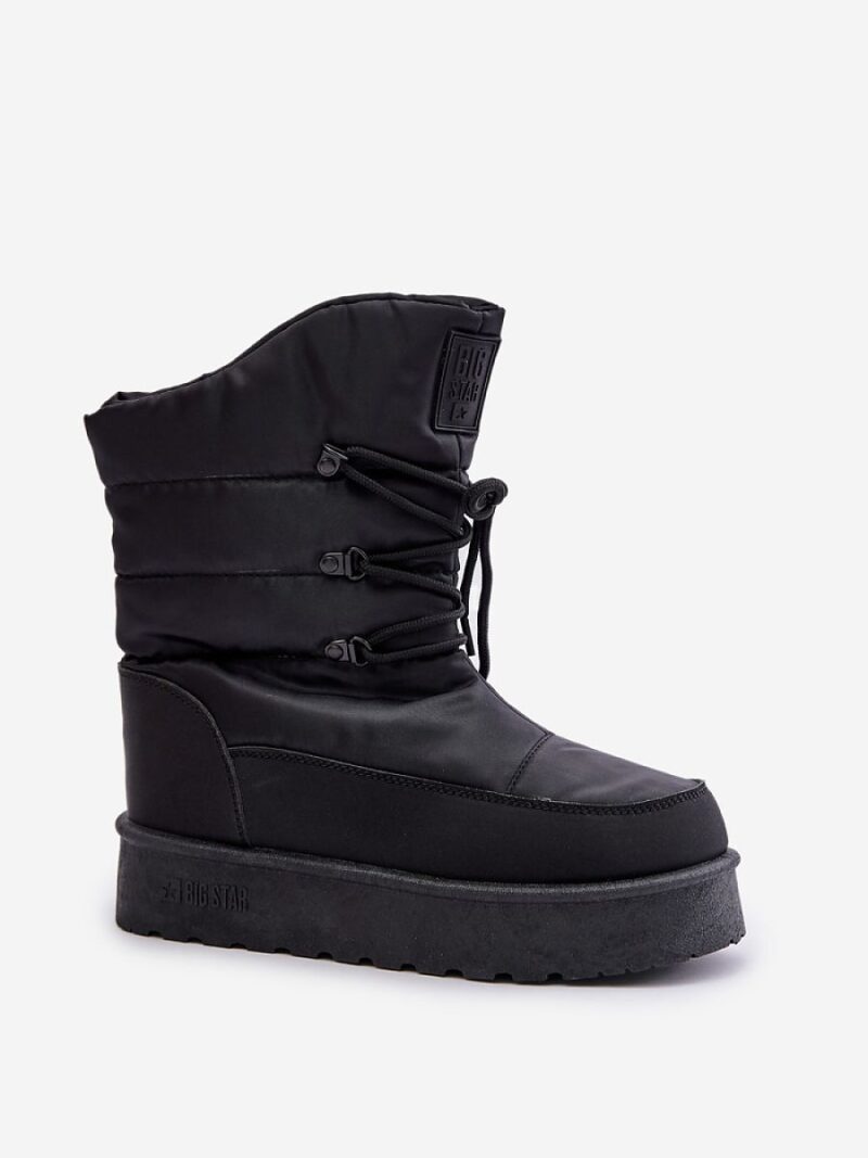 Śniegowce Model Big Star OO274884 Black - Step in style - obrazek 2