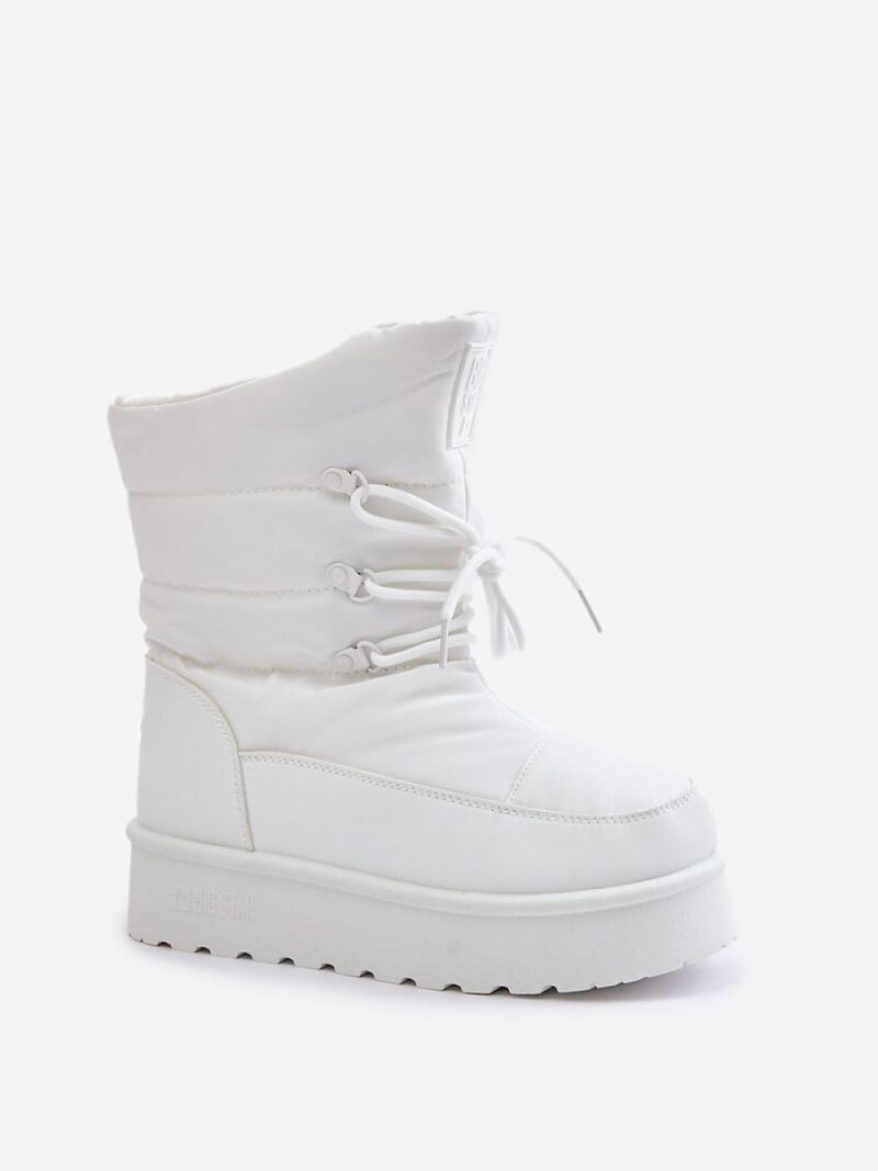Śniegowce Model Big Star OO274886 White - Step in style - obrazek 2