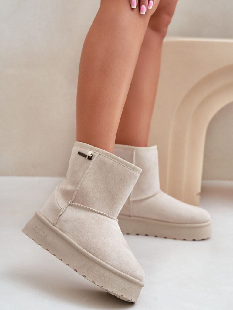 Śniegowce Modele Big Star OO274897 Light Beige - Step in style
