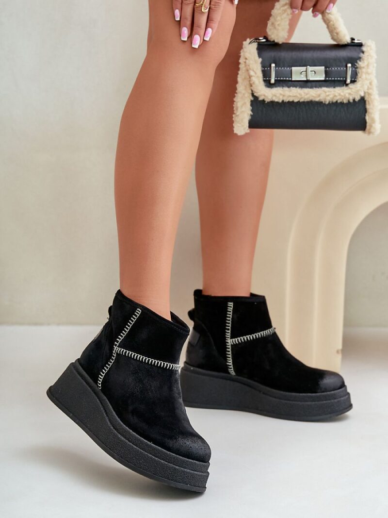 Śniegowce Model Maciejka 06769-01 Black - Step in style