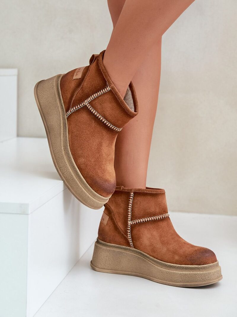 Śniegowce Model Maciejka 06769-29 Brown - Step in style - obrazek 3