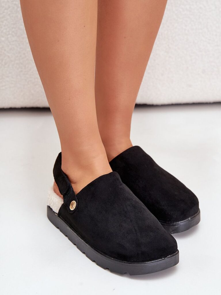 Kapcie Model Sanilora 100-418 Black - Step in style
