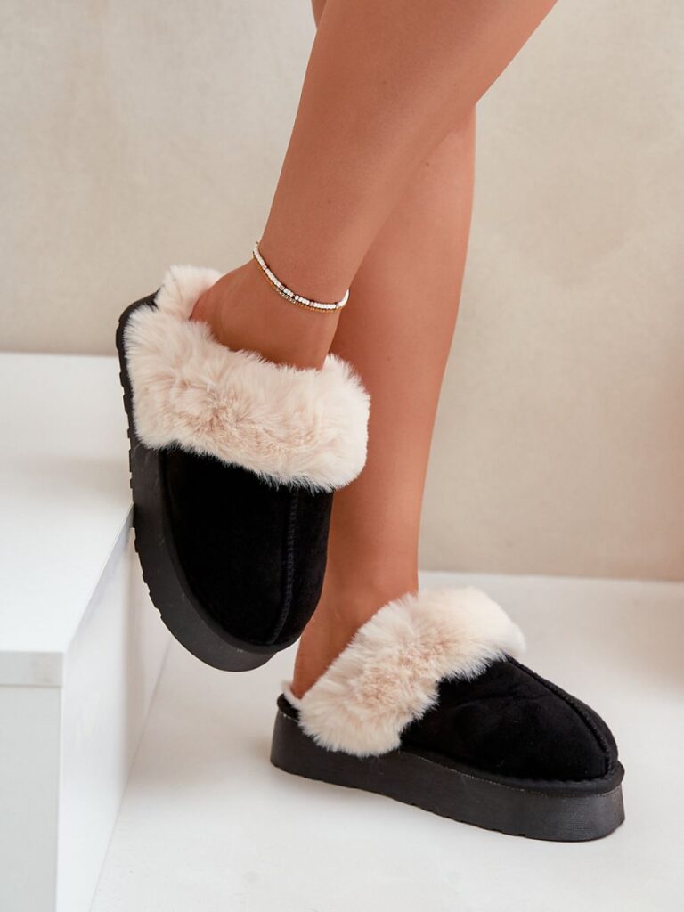 Kapcie Model Doriola FA-181 Black - Step in style