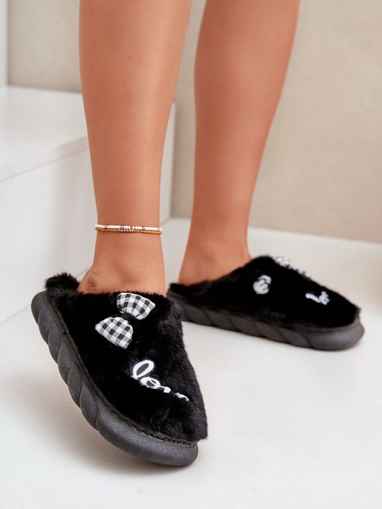 Kapcie Model Linnorelia FA-193 Black - Step in style