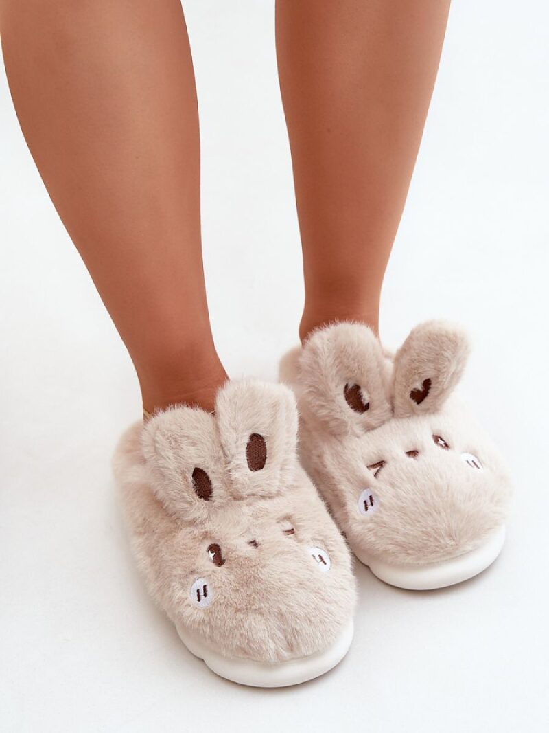 Kapcie Model Natasha FA-196 Beige - Step in style - obrazek 3