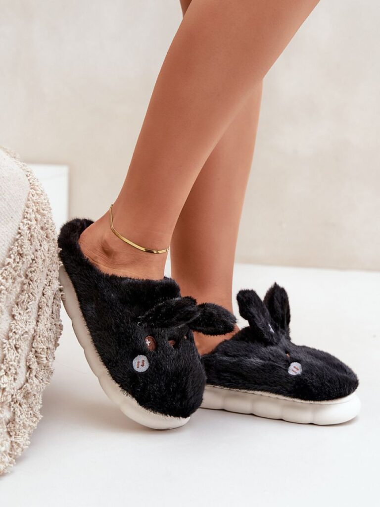 Kapcie Model Natasha FA-196 Black - Step in style