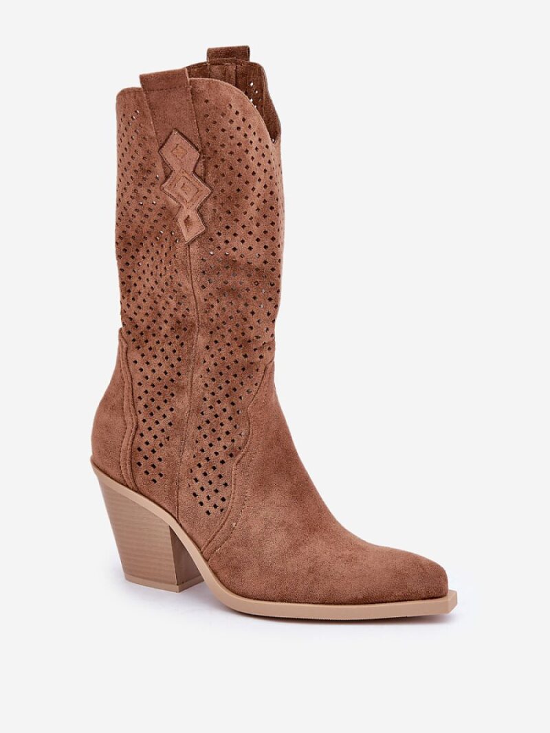 Botki Model Salive 7650A Brown - Step in style - obrazek 2