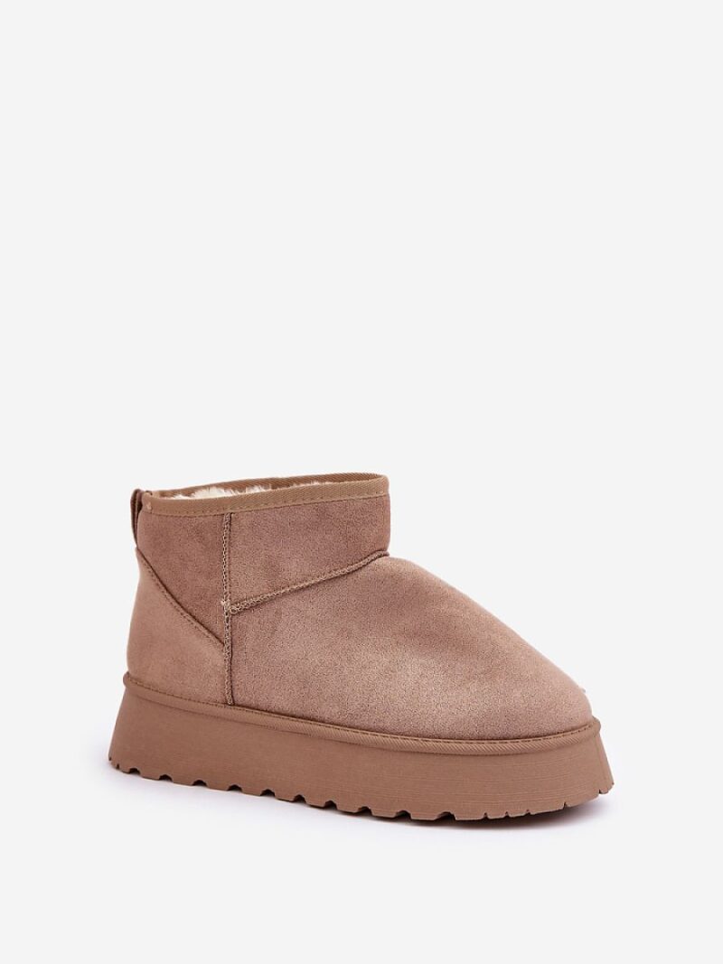 Śniegowce Model Vlivana M563 Dark Beige - Step in style - obrazek 2