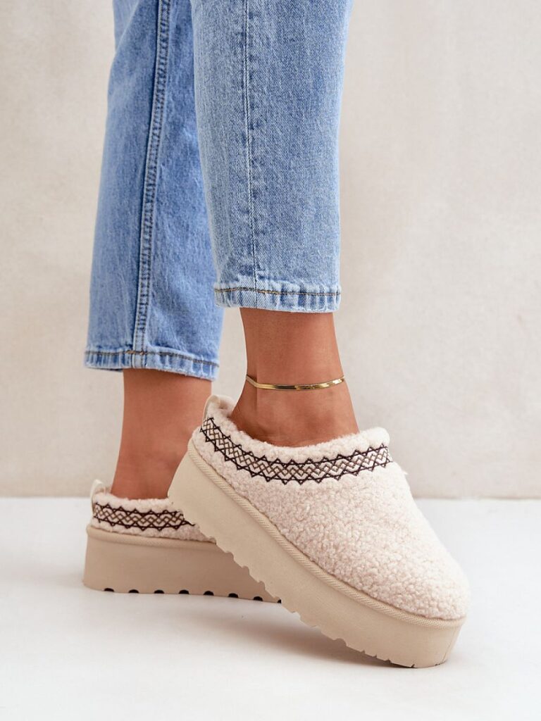 Śniegowce Model Leaniella 8909 Light Beige - Step in style