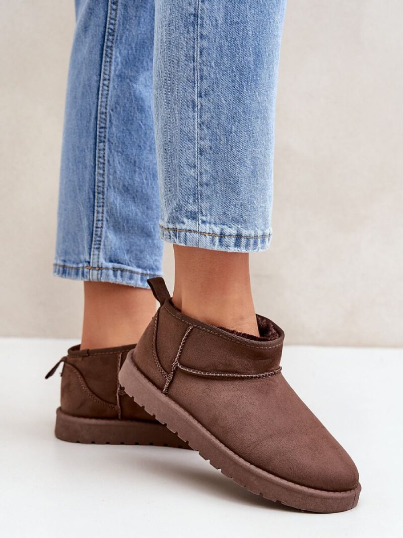 Śniegowce Model Nelsanna 6353 Brown - Step in style - obrazek 3