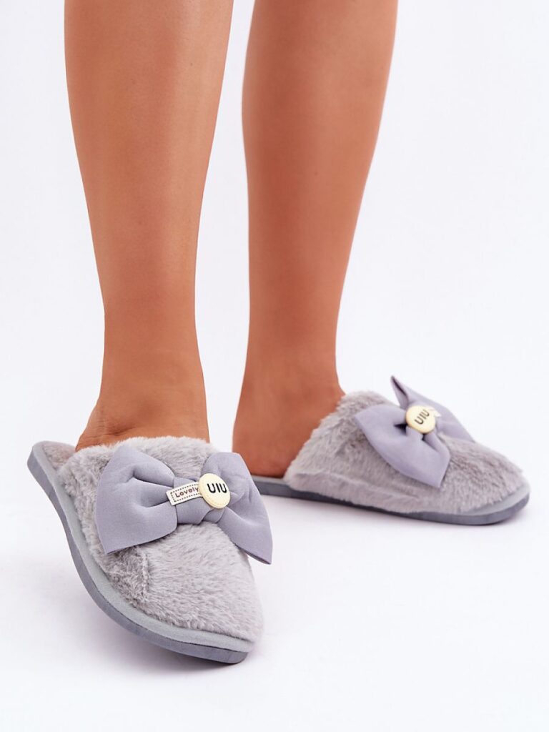 Kapcie Model Olfedi FA-133 Grey - Step in style