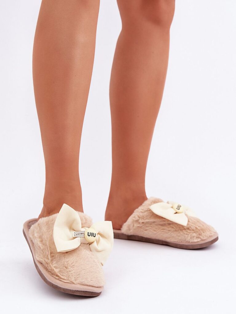 Kapcie Model Olfedi FA-133 Beige - Step in style