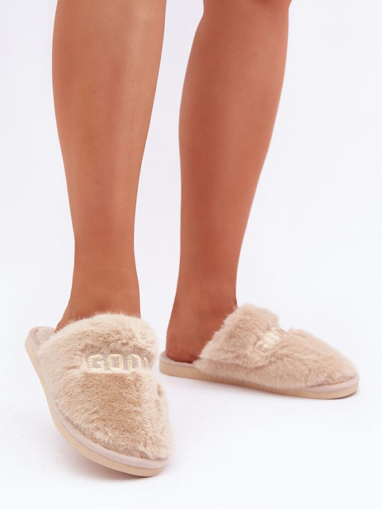 Kapcie Model Kalelia YL-307 Beige - Step in style