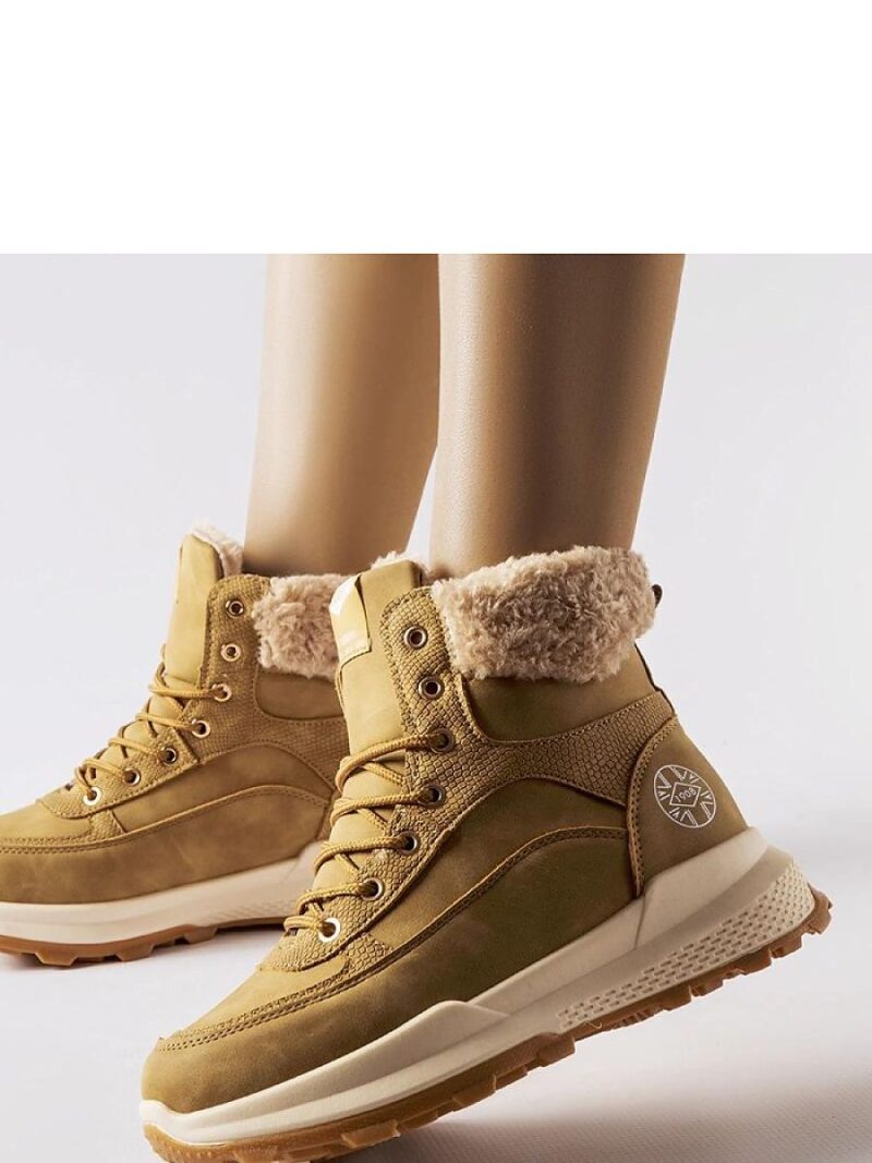Brązowe trapery Lee Cooper LCJ-22-44-1361L - Solea