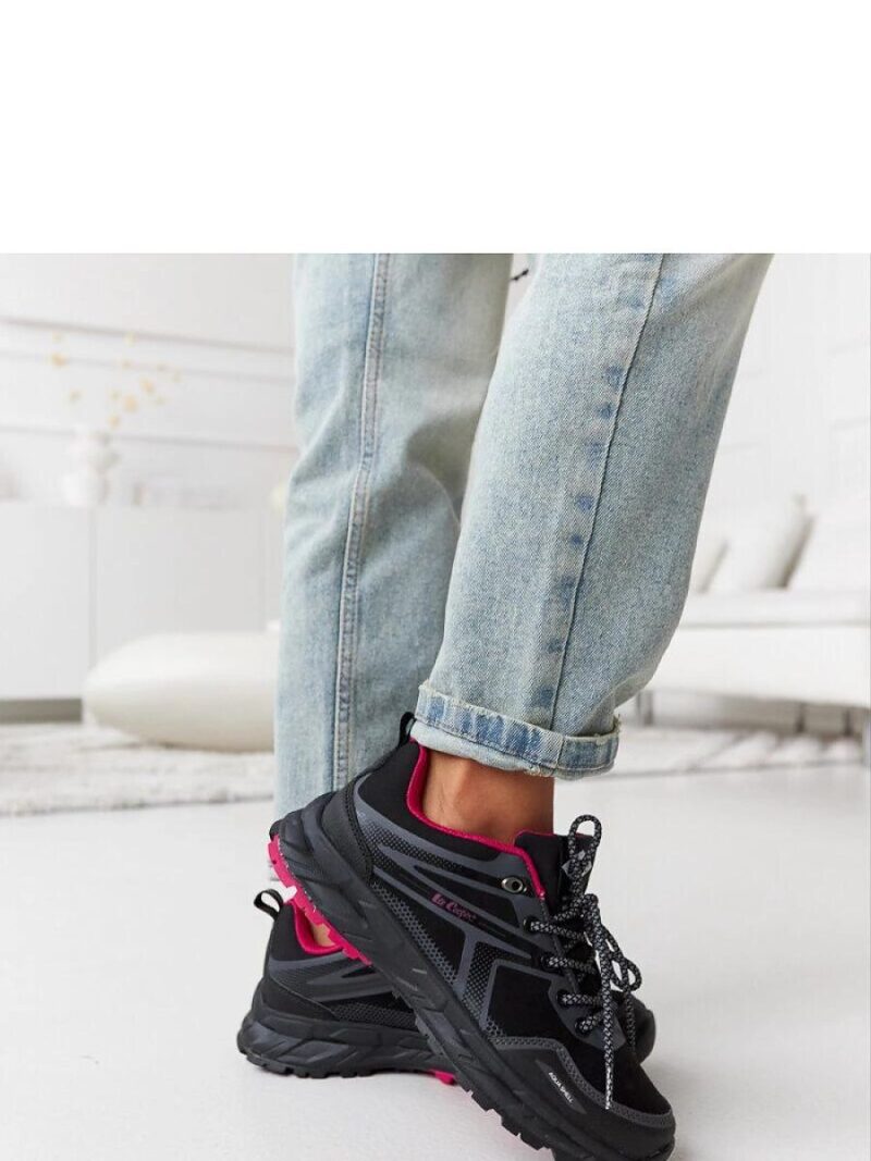 Czarne ciepłe botki Lee Cooper LCJ-23-31-3028L - Solea - obrazek 3