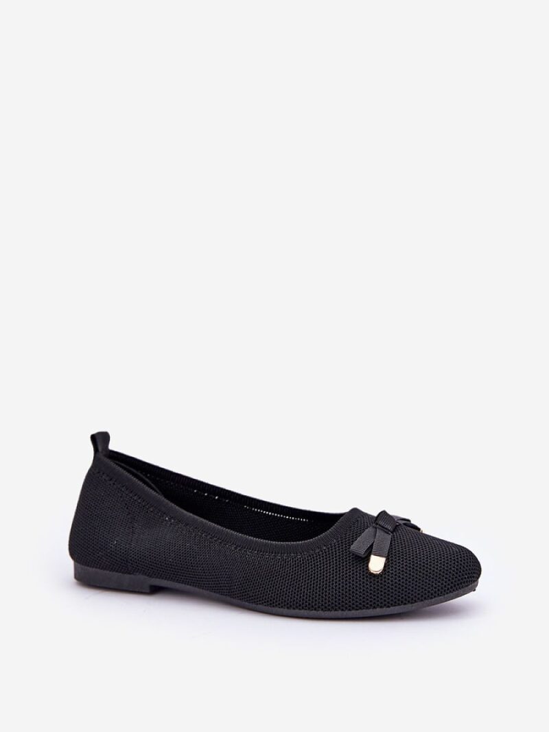 Baleriny Model Bianila CB130 Black - Step in style - obrazek 2