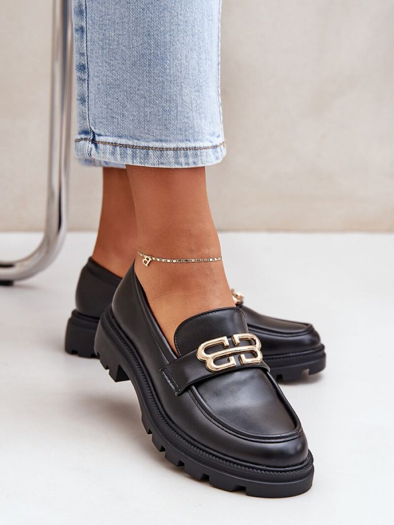 Mokasyny Model Trionna CM09P Black - Step in style