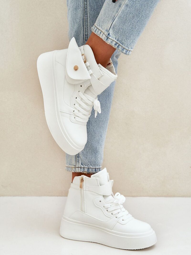 Buty Sportowe Model Saramis LH203-9 White - Step in style - obrazek 3