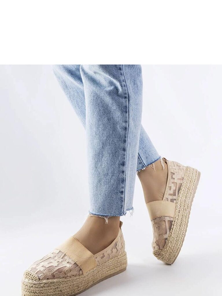 Różowe siateczkowe espadryle Bateliers - Solea