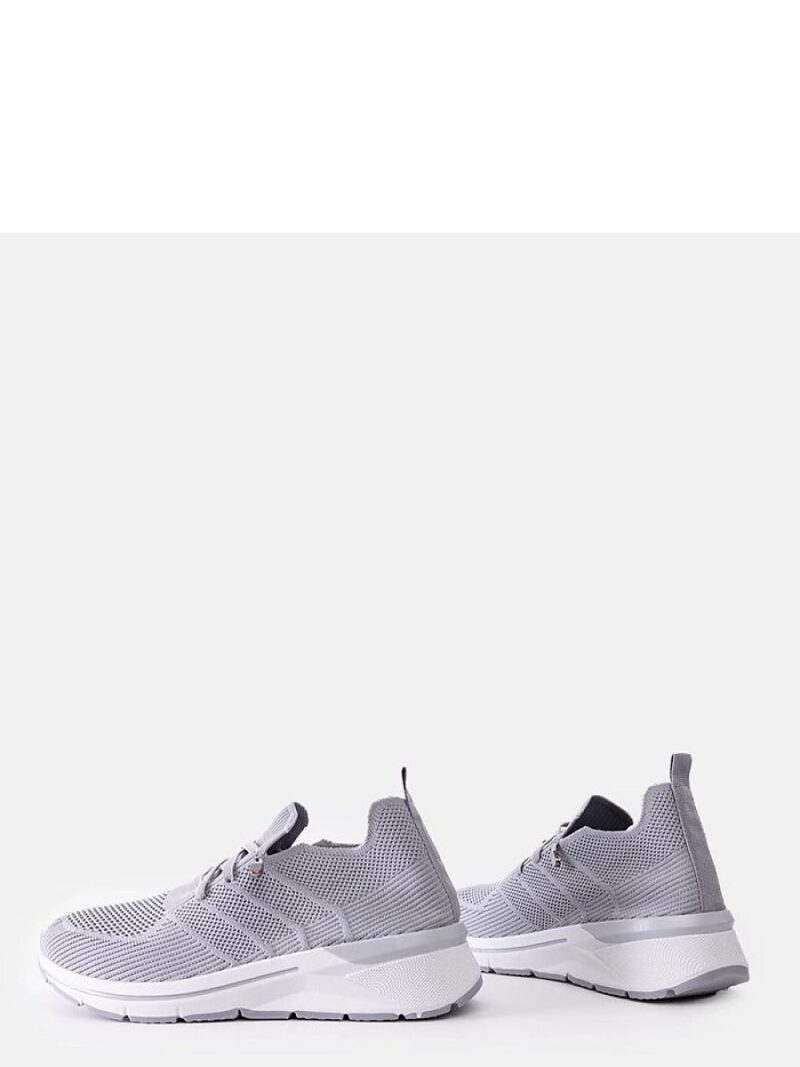 Szare wsuwane sneakersy Gaberla - Solea - obrazek 3