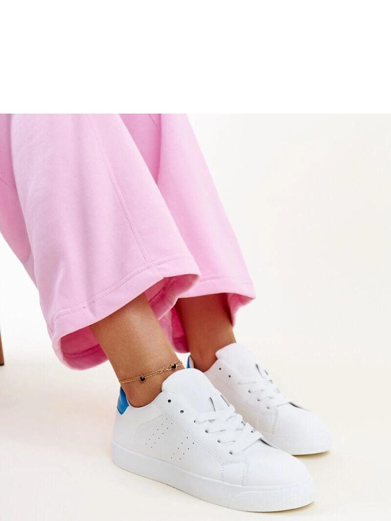 Biało-niebieskie sneakersy Akila - Solea - obrazek 2