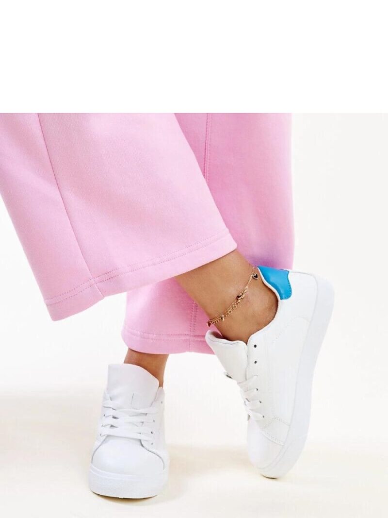 Biało-niebieskie sneakersy Akila - Solea - obrazek 3