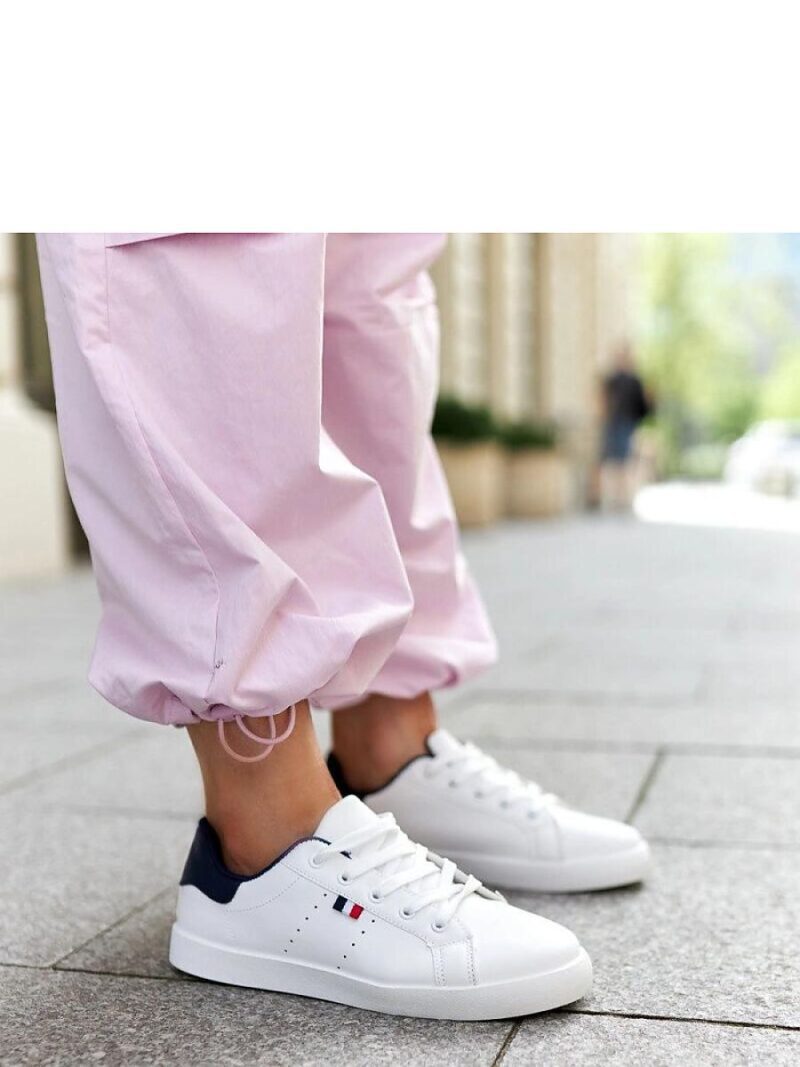 Białe sneakersy eko skóra Gioya - Solea