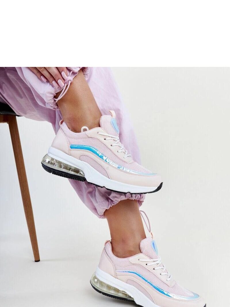 Różowe sneakersy z hologramem Jelka - Solea - obrazek 4