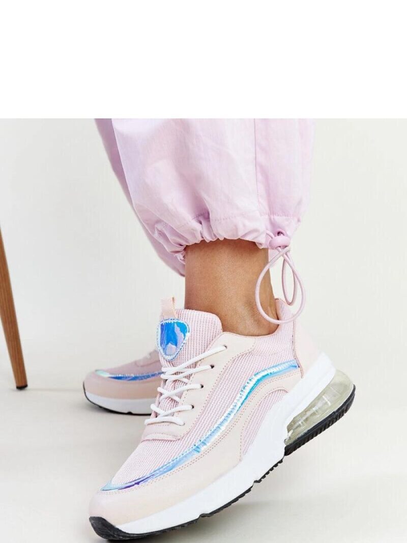 Różowe sneakersy z hologramem Jelka - Solea - obrazek 5