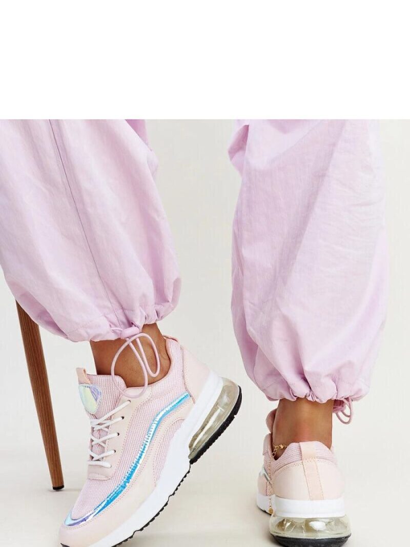 Różowe sneakersy z hologramem Jelka - Solea - obrazek 6