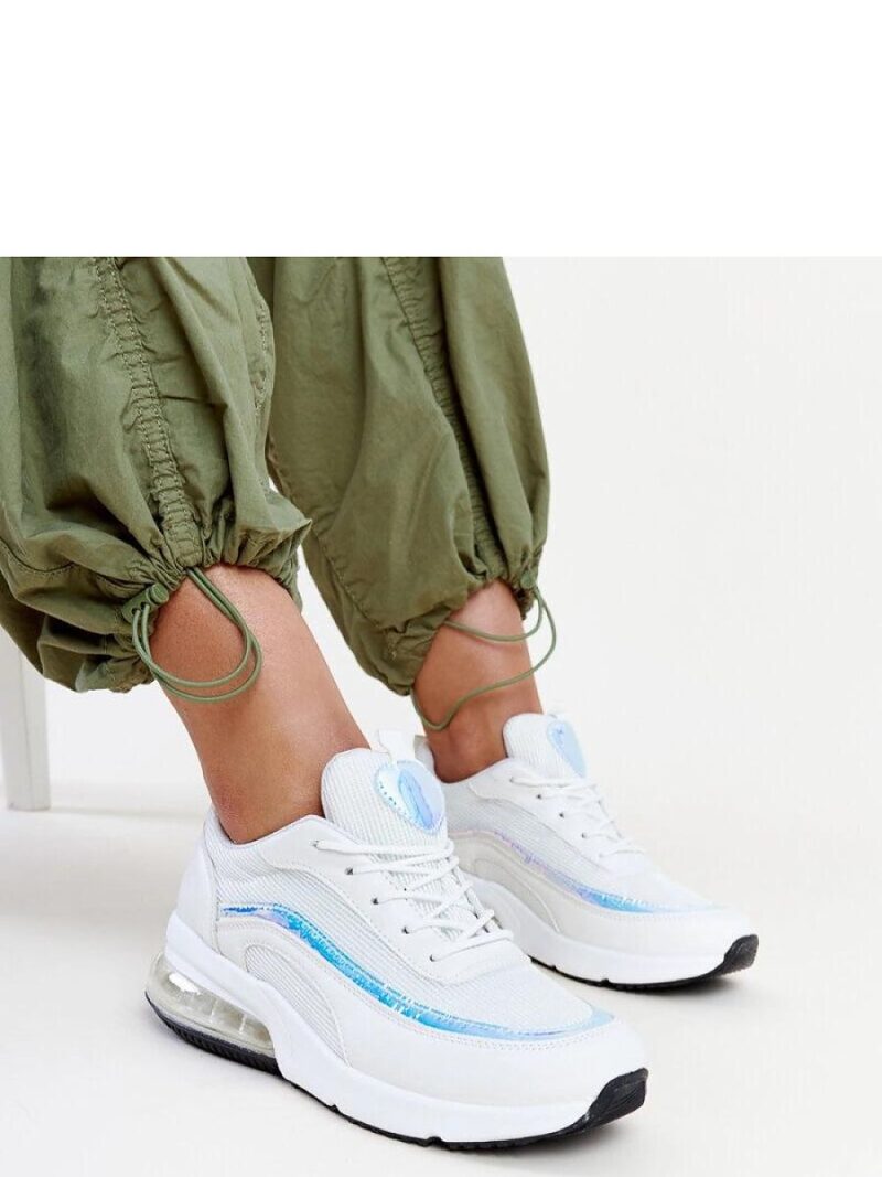 Białe sneakersy z hologramem Jelka - Solea