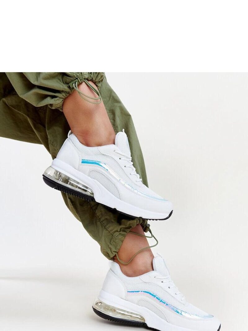 Białe sneakersy z hologramem Jelka - Solea - obrazek 3