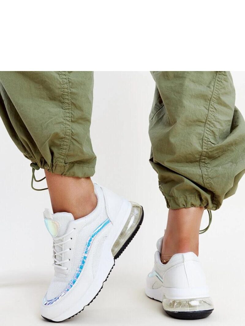 Białe sneakersy z hologramem Jelka - Solea - obrazek 5