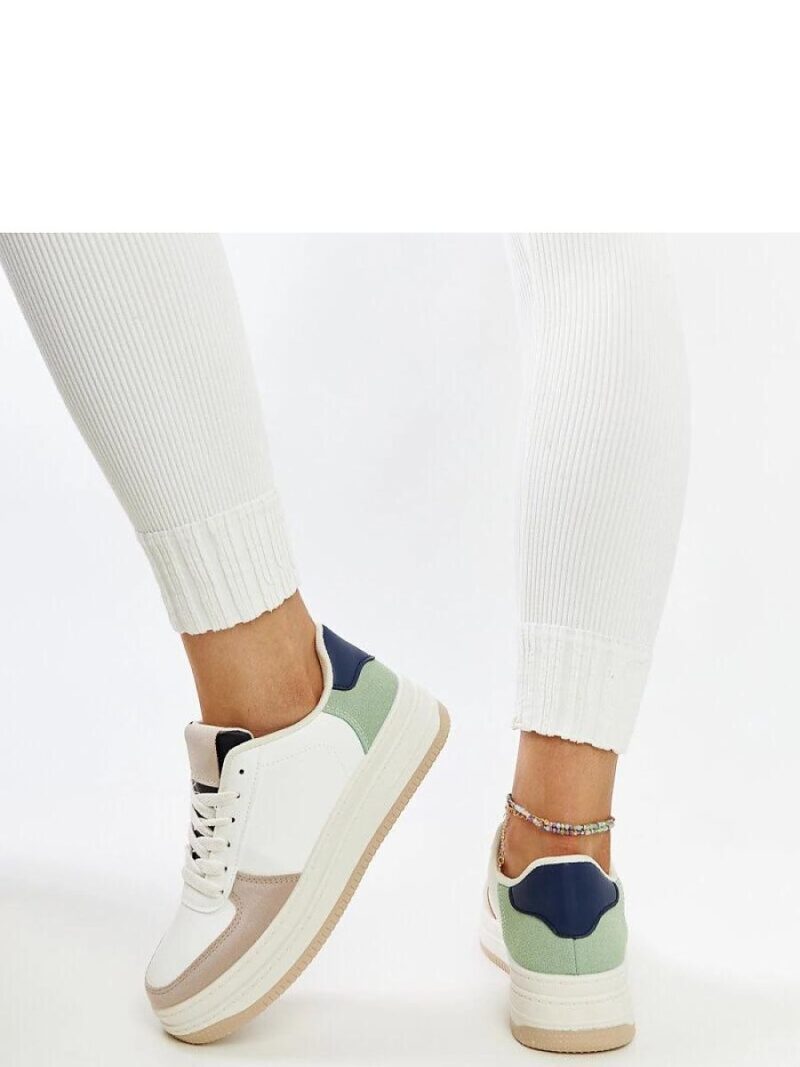 Wielokolorowe sneakersy na platformie Cvita - Solea - obrazek 4