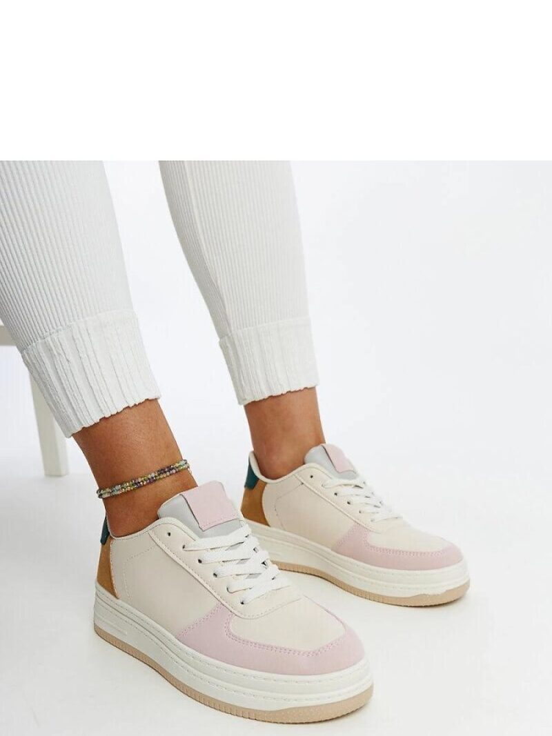Sneakersy na platformie Cvita pastelowe - Solea - obrazek 2