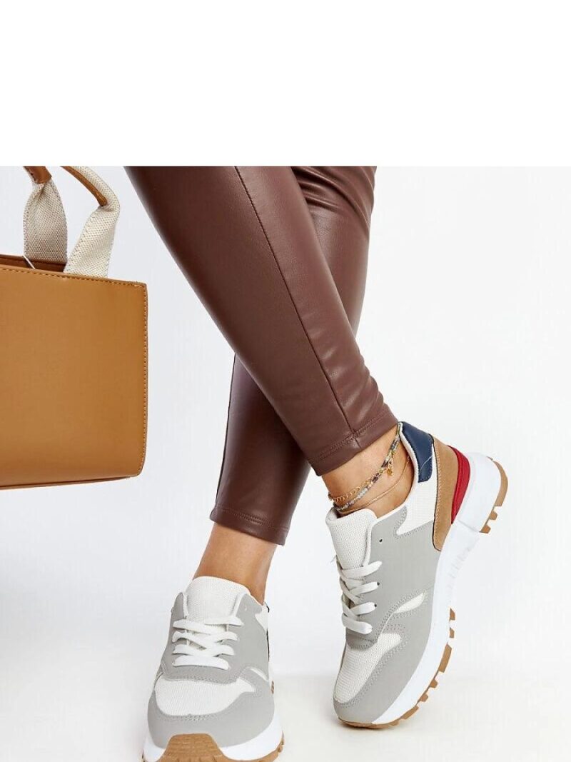 Wielokolorowe sneakersy na platformie Sultisz - Solea - obrazek 4