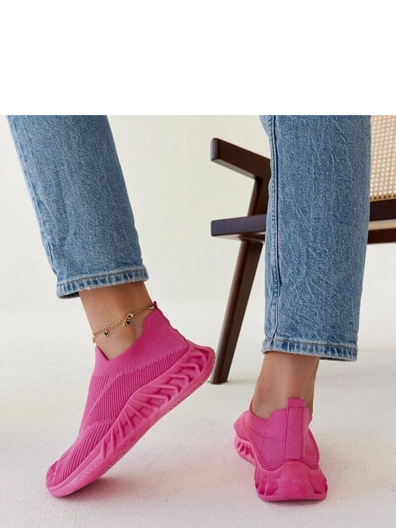 Ciemnoróżowe sneakersy sportowe Neda - Solea - obrazek 4