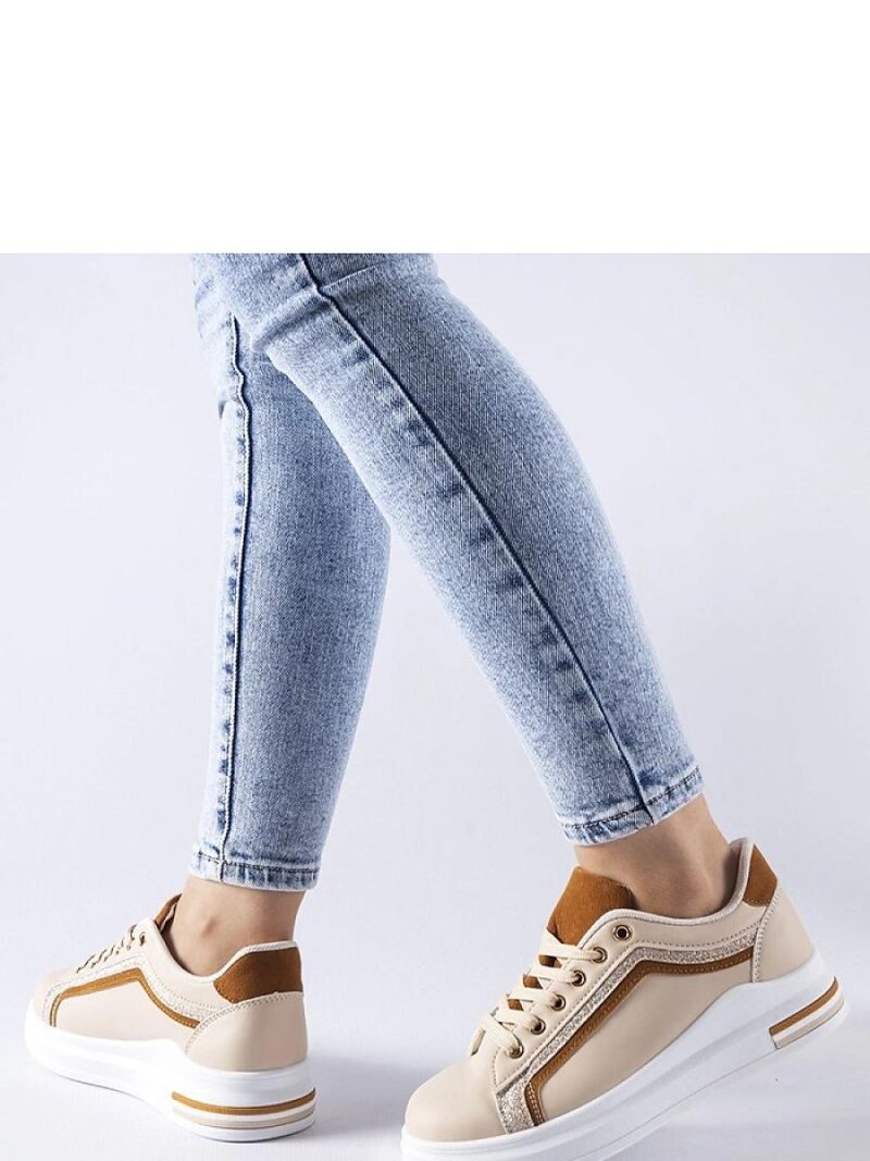 Beżowe sneakersy na platformie Mayfield - Solea - obrazek 3