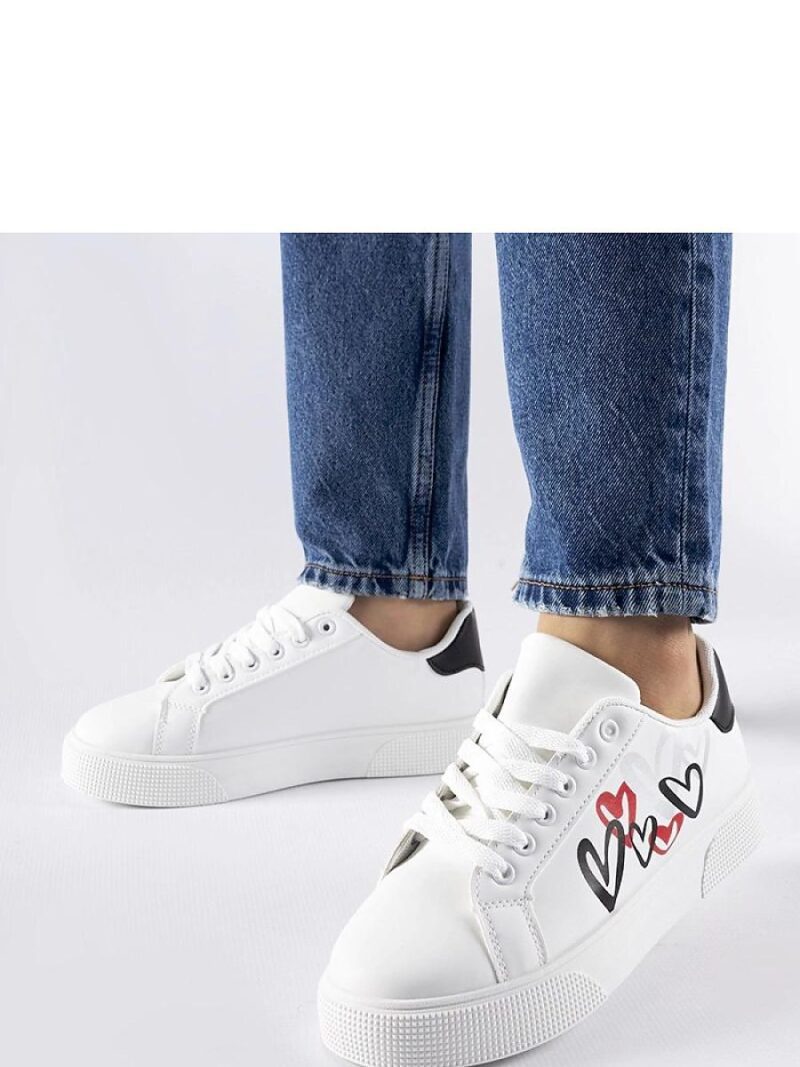 Białe sneakersy na platformie Montclair - Solea - obrazek 2