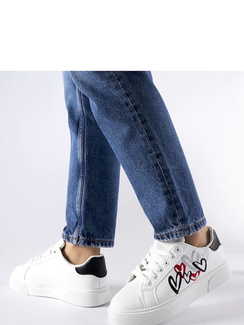 Białe sneakersy na platformie Montclair - Solea - obrazek 3