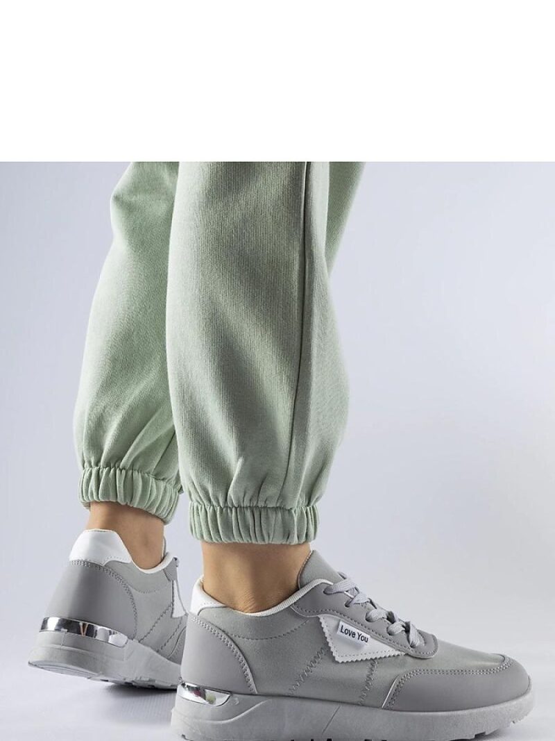 Szare materiałowe sneakersy Geraldino - Solea - obrazek 3