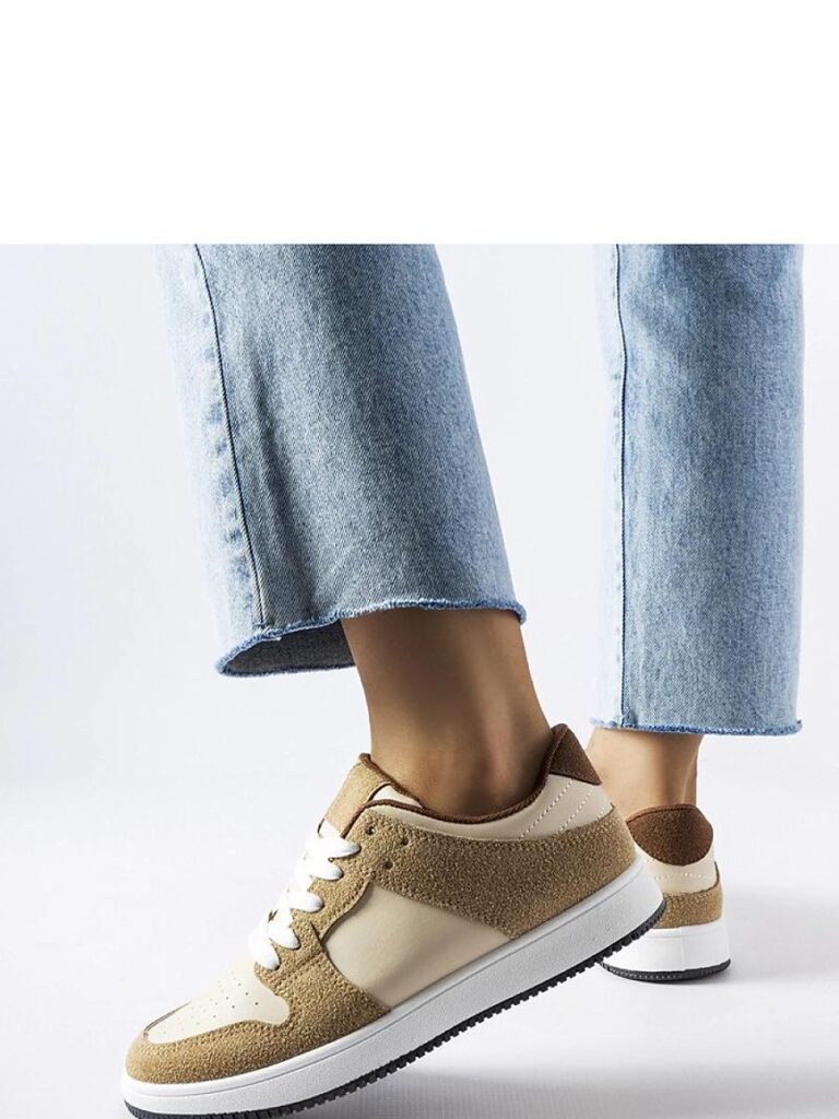 Beżowe sneakersy Jacqueline - Solea