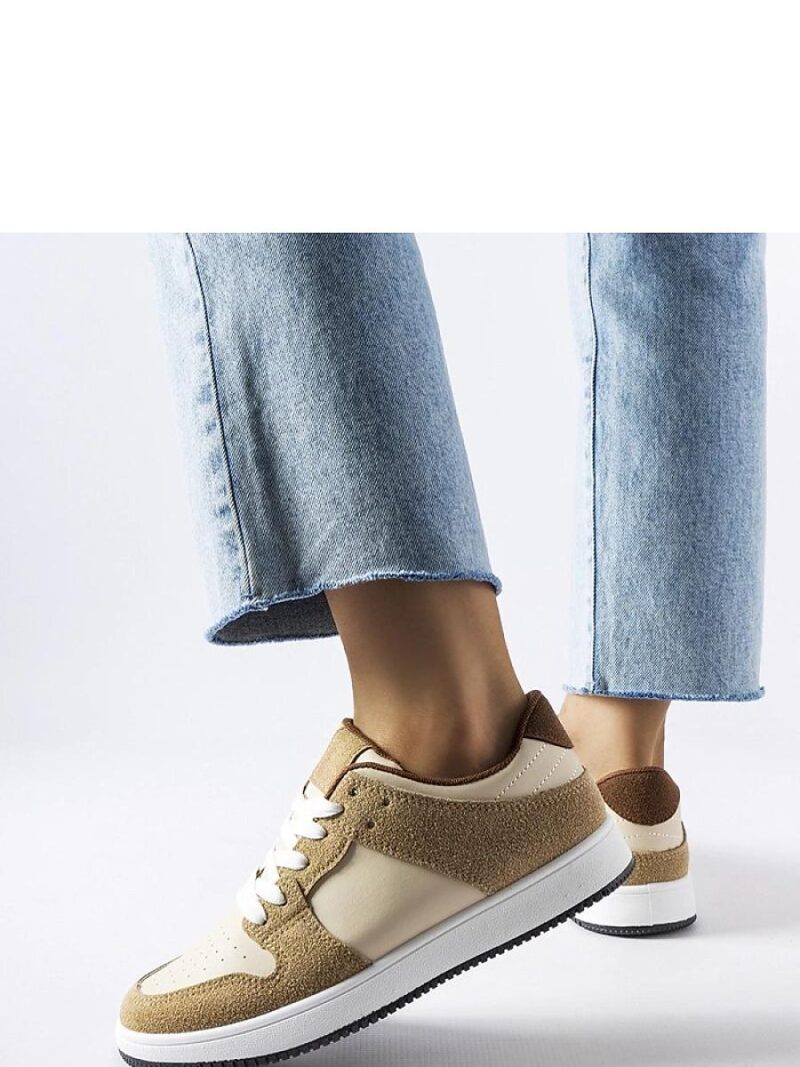 Beżowe sneakersy Jacqueline - Solea