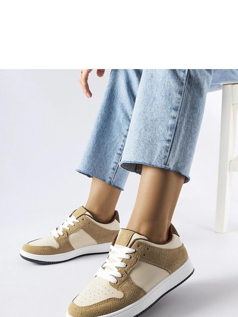 Beżowe sneakersy Jacqueline - Solea - obrazek 3