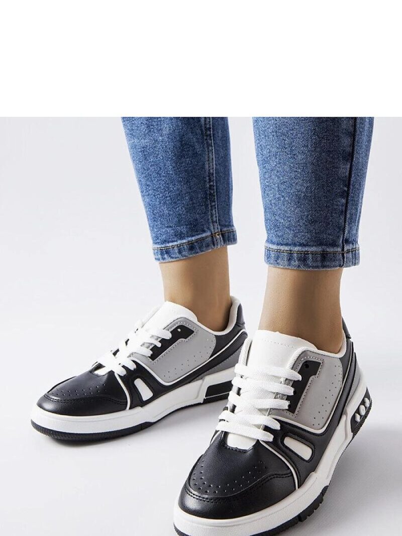 Czarne sportowe sneakersy Willson - Solea