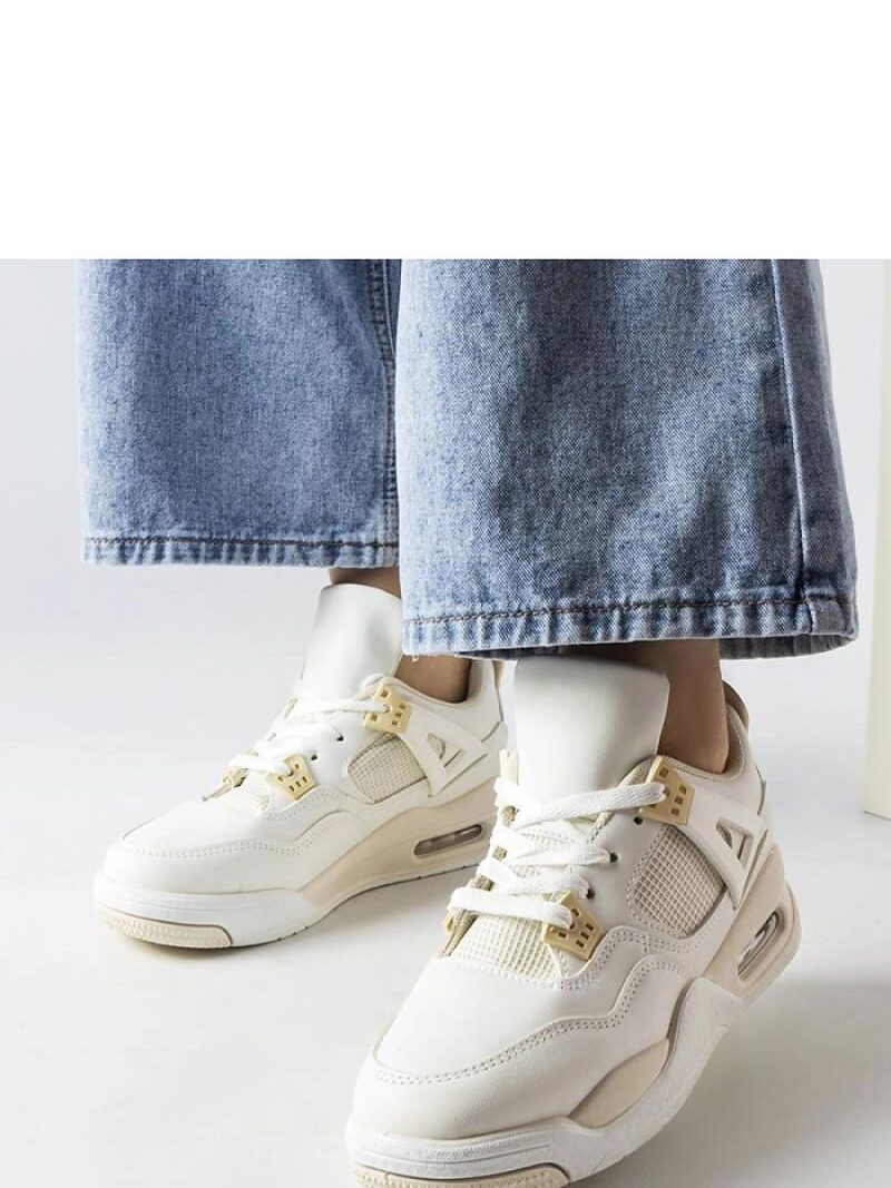Beżowe sneakersy z łączonych materiałów Malas - Solea