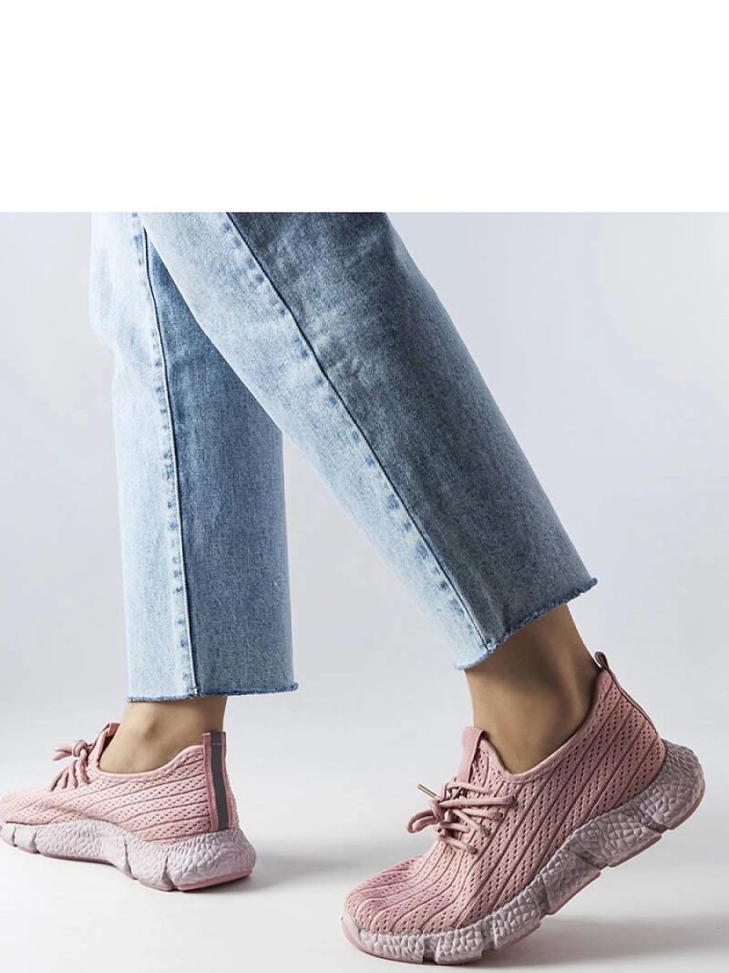 Różowe sportowe sneakersy Élodie - Solea - obrazek 2