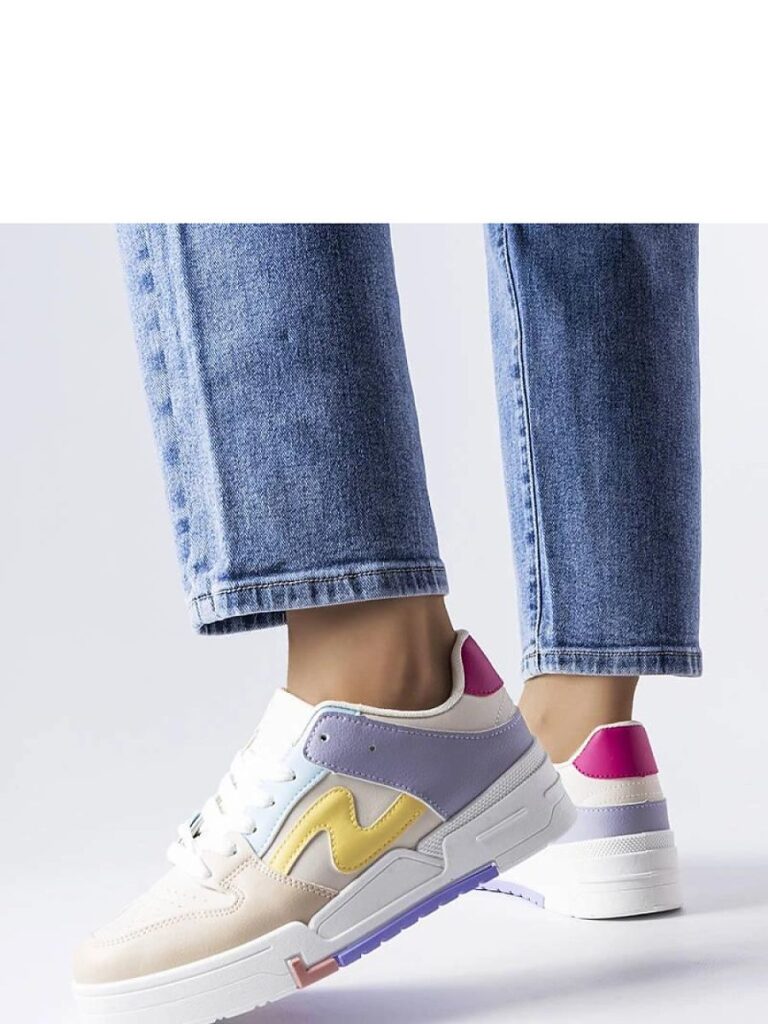 Beżowe buty na grubszej podeszwie Harter - Solea