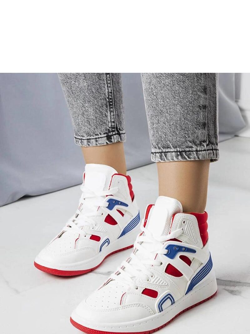 Białe sneakersy za kostkę Marjorie - Solea
